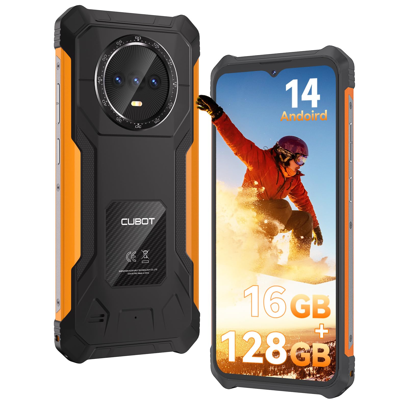 Cubot King Kong ES 128GB 4G DS Black