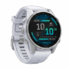 Watch Garmin Fenix 8 GPS 43mm Silicon White Band - White