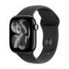 Watch Apple Watch Series 11 (2025) GPS 42mm Jet Black Aluminium Case with Black Sport Band M/L - Black