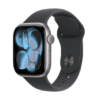 Watch Apple Watch Series 11 (2025) GPS 42mm Space Grey Aluminium Case with Black Sport Band M/L - Grey