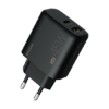Beclad 45W Adapter USB-C + A - Black
