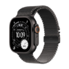 Watch Apple Watch Ultra 3 (2025) 5G 49mm Black Titanium Case with Black Titanium Milanese Loop M - Black