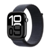 Watch Apple Watch Series 10 GPS + Cellular 46mm Jet Black Aluminium Case with Sport Loop - Black