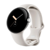 Watch Google Pixel Watch WiFi 41mm Polished Silver Case with Sport Band - Chalk