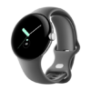 Watch Google Pixel Watch WiFi 41mm Polished Silver Case with Sport Band - Charcoal