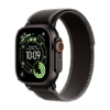 Watch Apple Watch Ultra 3 (2025) 5G 49mm Black Titanium Case with Trail Loop M/L - Black/Charcoal