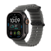 Watch Apple Watch Ultra 4 (2026) 5G 49mm  Black Titanium Case with Translucent Black Ocean Band - Black